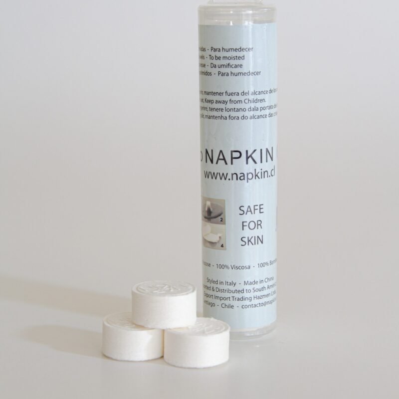 10 Eco NAPKIN COOL (Tubo Recargable con 10 unidades de Eco NAPKIN)