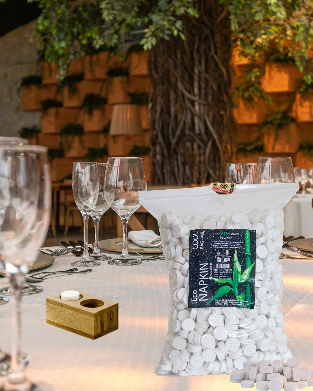 Eco NAPKIN BAG-MIL Bolsa con 1.000 Un. Neto $ 49.900