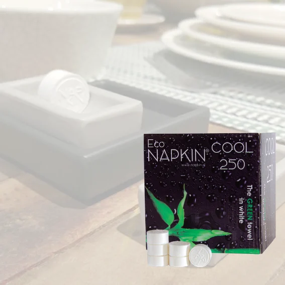 Eco NAPKIN COOL 250 (Box con 250 unidades de Eco NAPKIN)