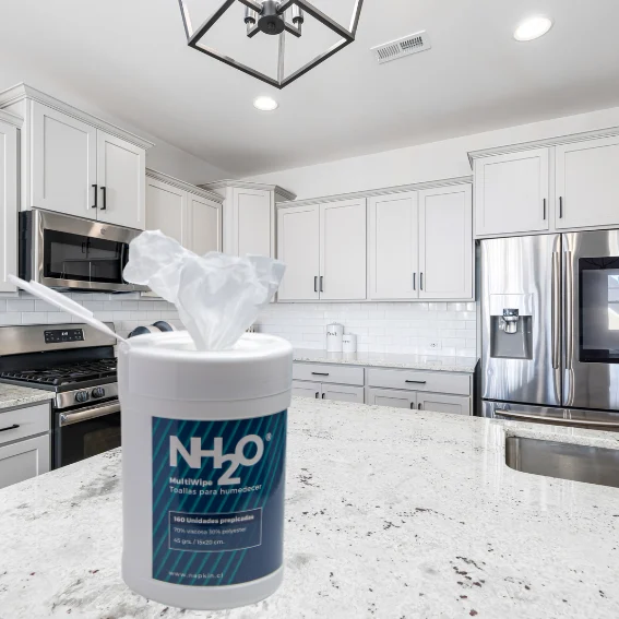 NH2O MULTIWIPE (160 Toallitas para humedecer) PROMOCION 2 Envases por $ 9.500