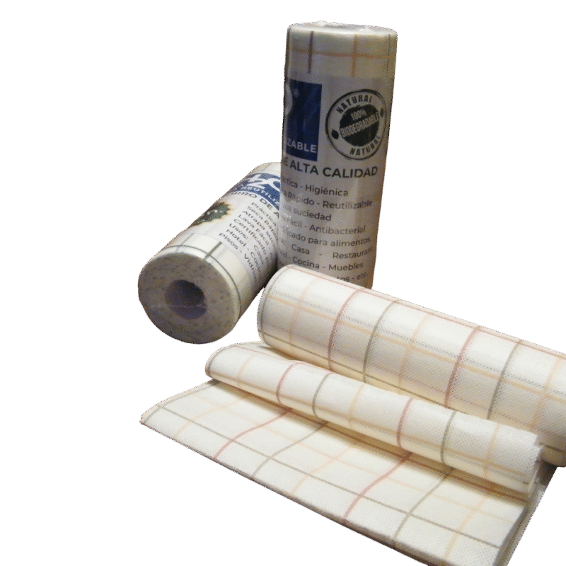 NH2O PAÑO O TOALLA DE COCINA 100% VISCOSA REUTILIZABLE Y BIODEGRADABLE