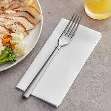 Servilletas Premium H.Q. 40x40 Cm. 1/8 Fold Blancas Bag 100 Un. - Imagen 9