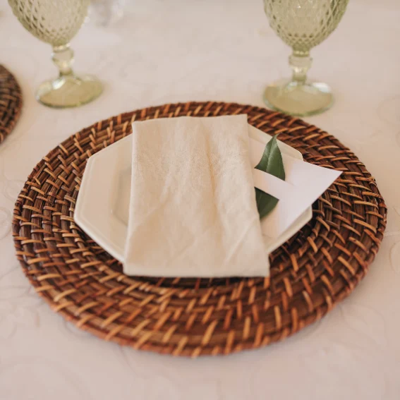Servilletas High Quality 40x33 Cm. 1/6 Fold Natural Bag 100 Un. - Imagen 6